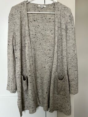 Madewell Donegal wrap cardigan sweater